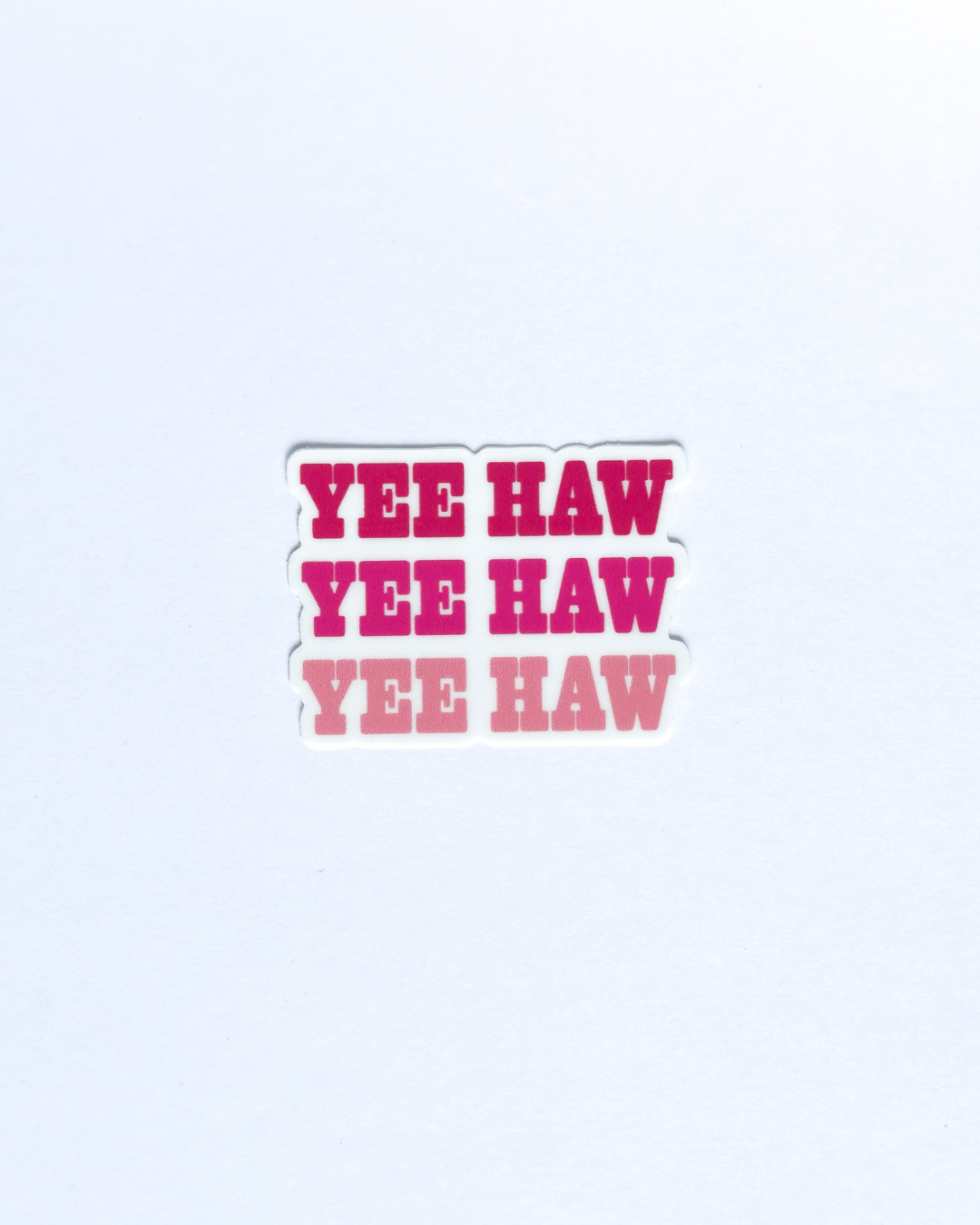 Yee Haw |  Matte Sticker