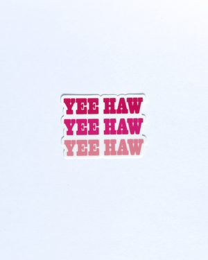 Yee Haw |  Matte Sticker