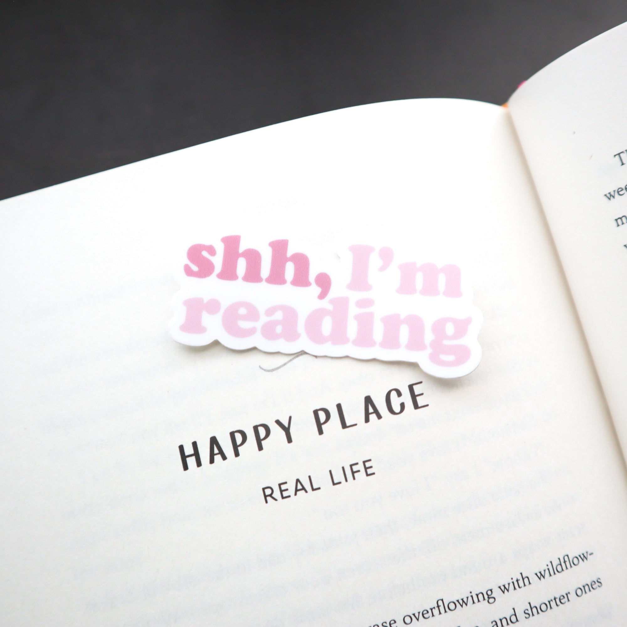 Shh, I'm Reading |  Matte Sticker