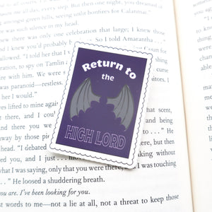 Return to the High Lord |  Matte Sticker