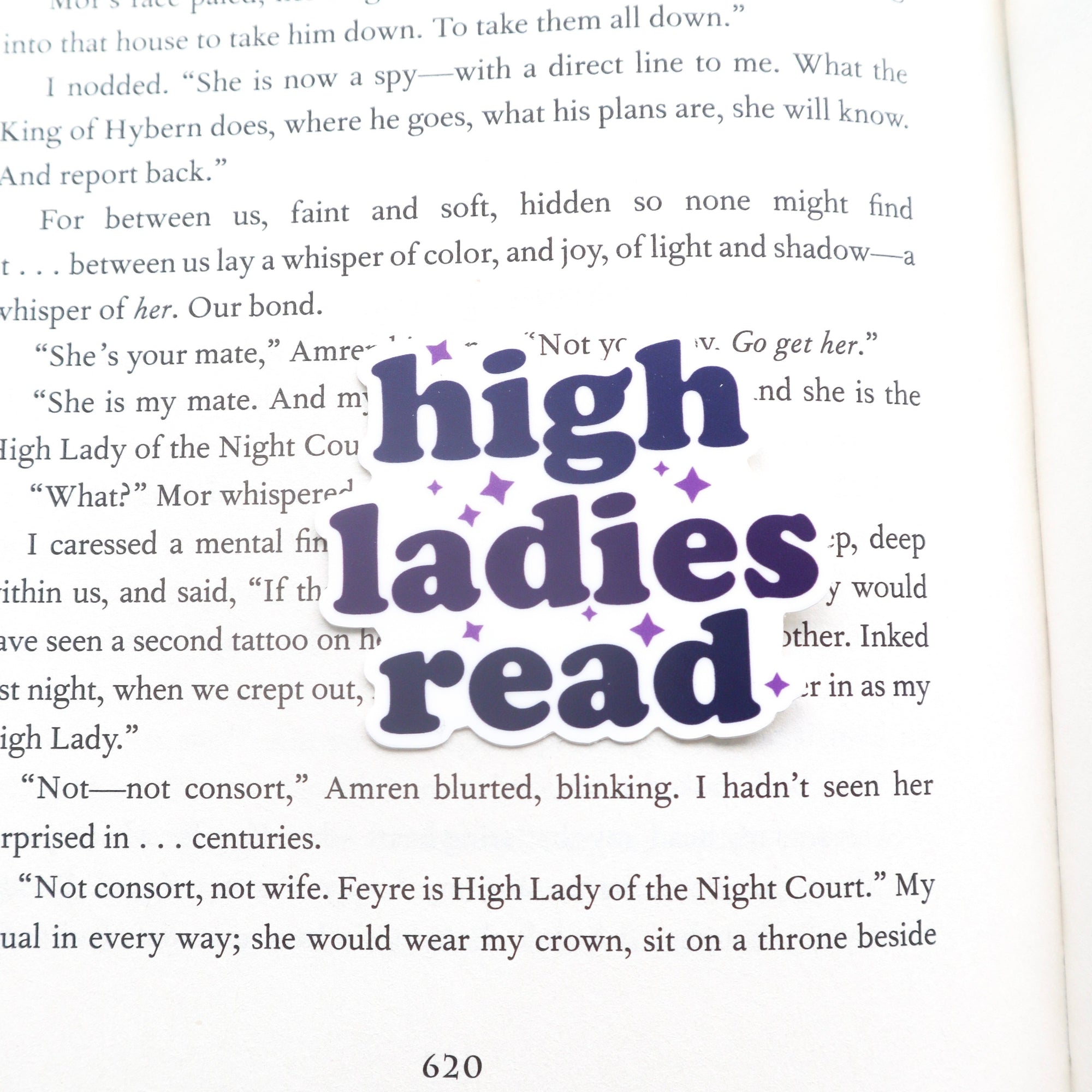 High Ladies Read |  Matte Sticker