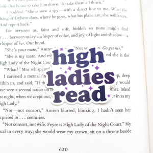 High Ladies Read |  Matte Sticker