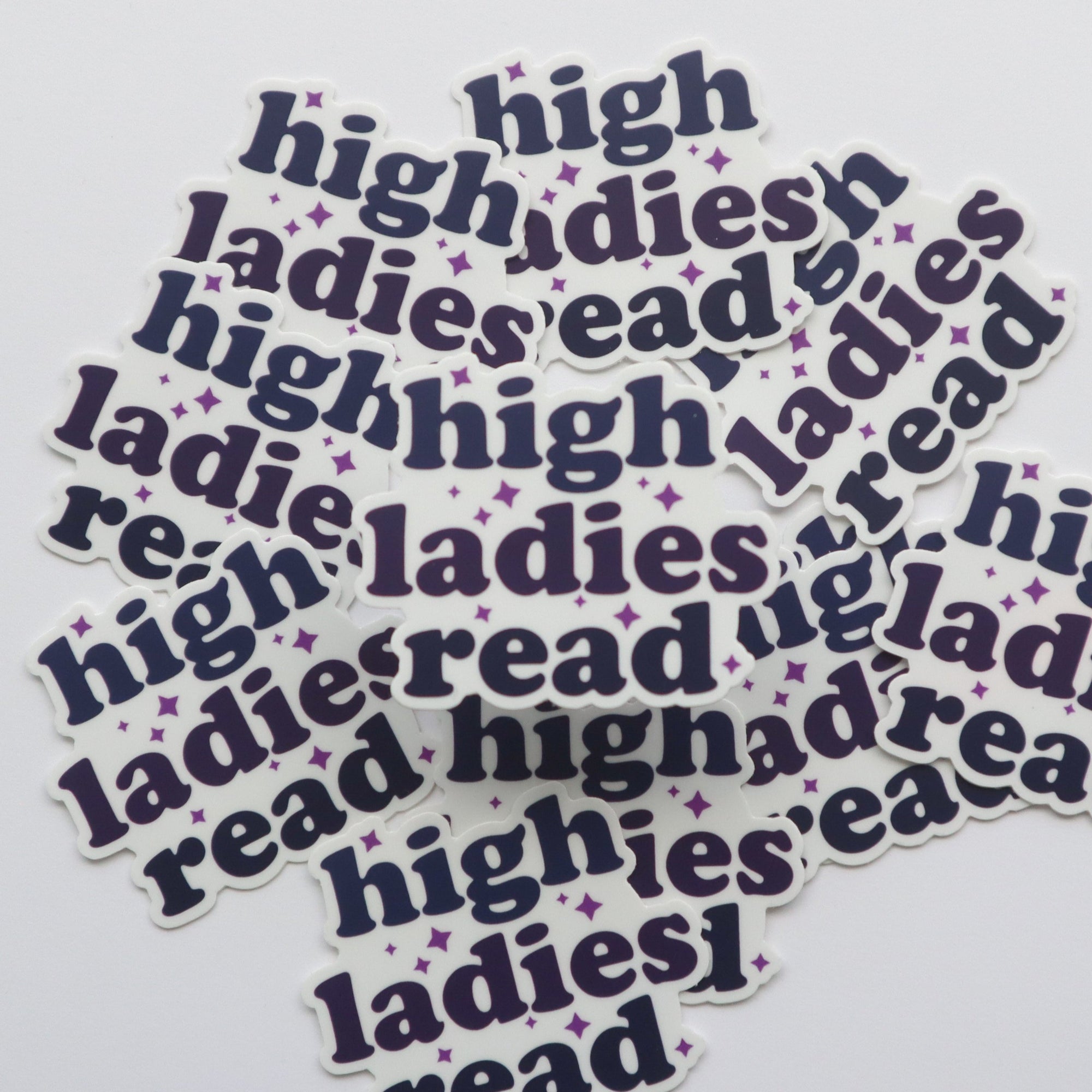 High Ladies Read |  Matte Sticker