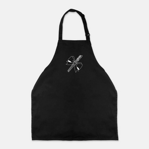 Artist Apron with Paint Brushes